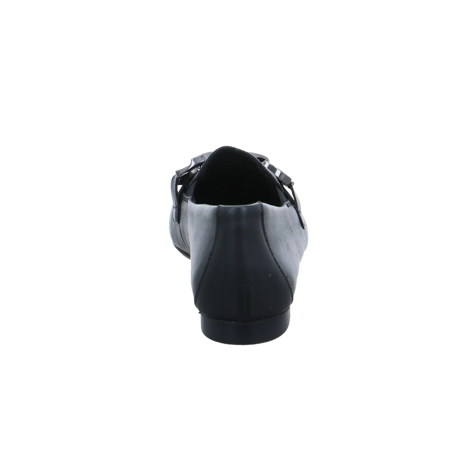 REMONTE Slipper Schwarz Leder