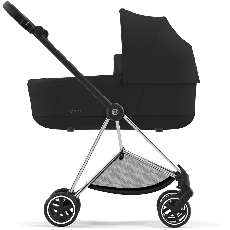 cybex PLATINUM Kombikinderwagen New Mios Chrome Black Sepia Black