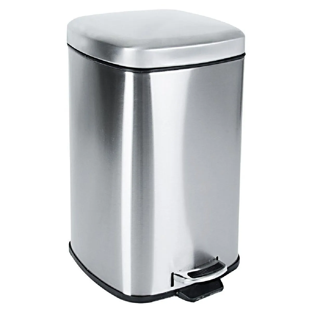 Poubelle à pédale carrée 12 L