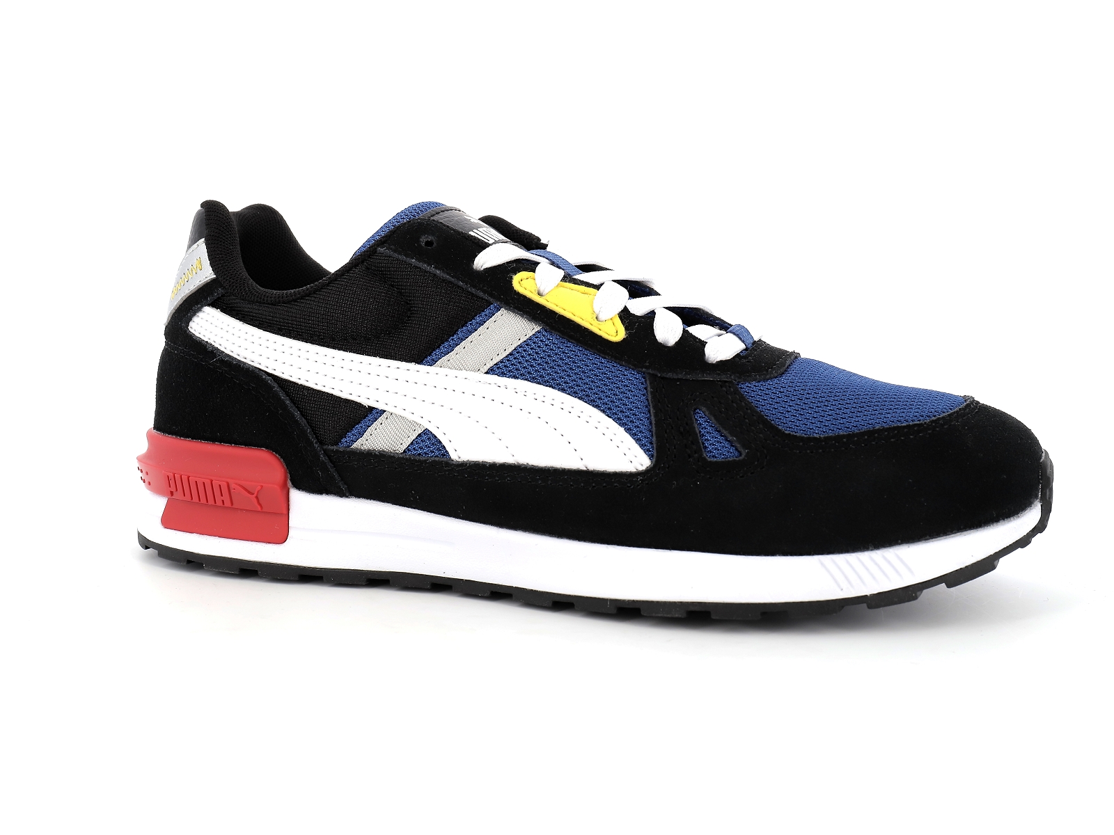 Puma-380736 Matières combinées Bleu blanc noir