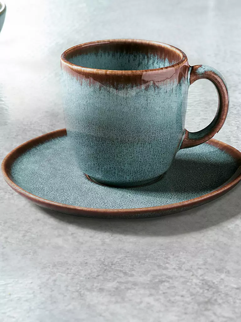 LIKE BY VILLEROY & BOCH Kaffeetasse 240ml lave glace hellblau