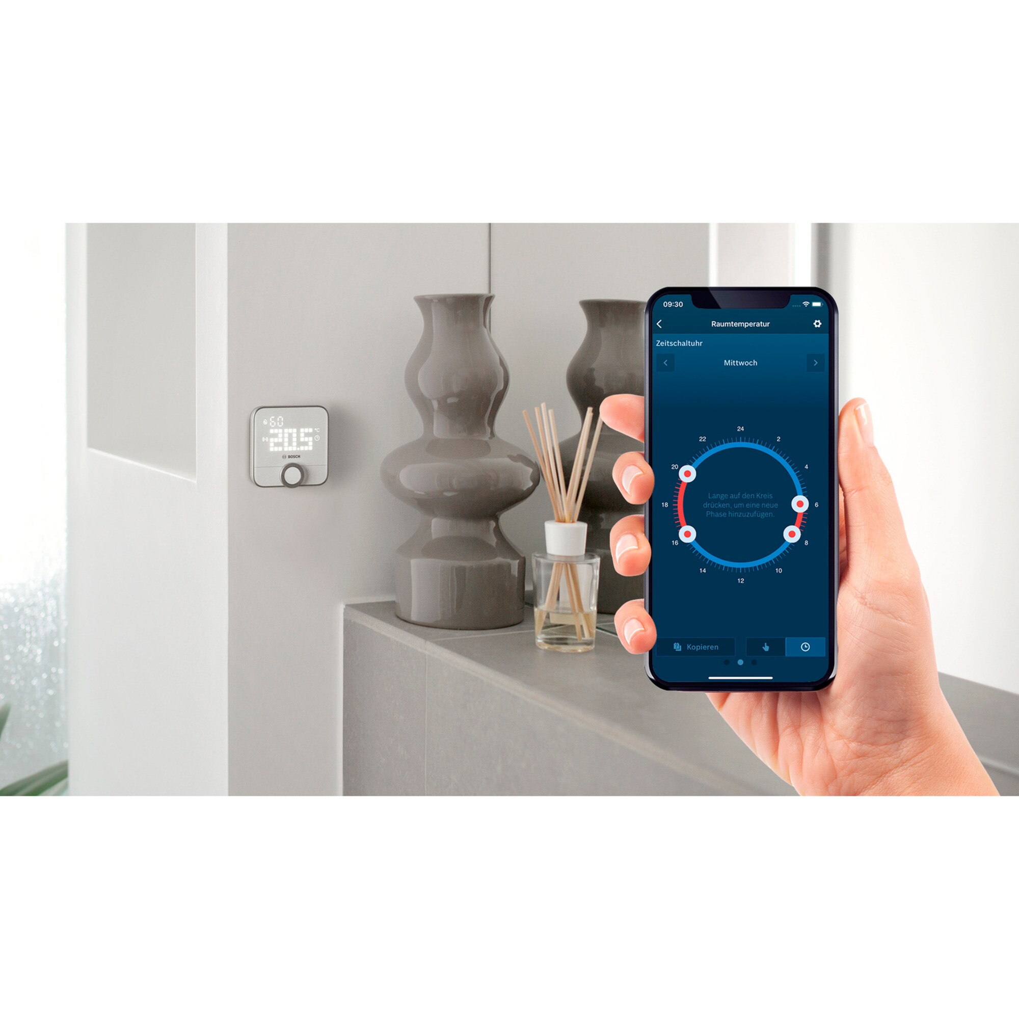 Bosch Thermostat Smart Home Raumthermostat II 230 V