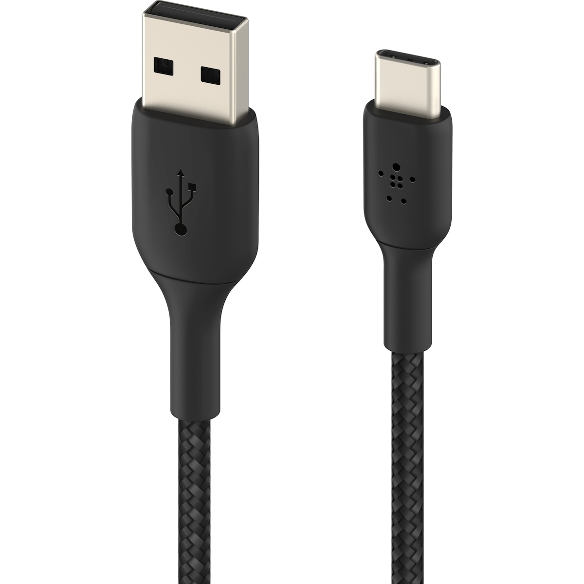 Belkin CAB002BT0MBK, 0,15 m, USB A, USB C, Sort