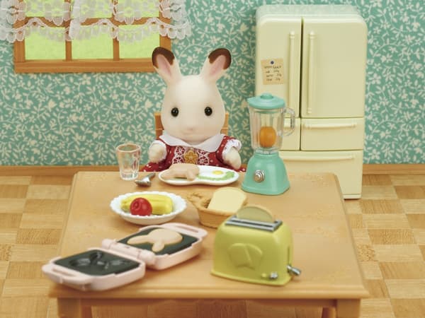 Sylvanian Families Frokostsett med brødrister