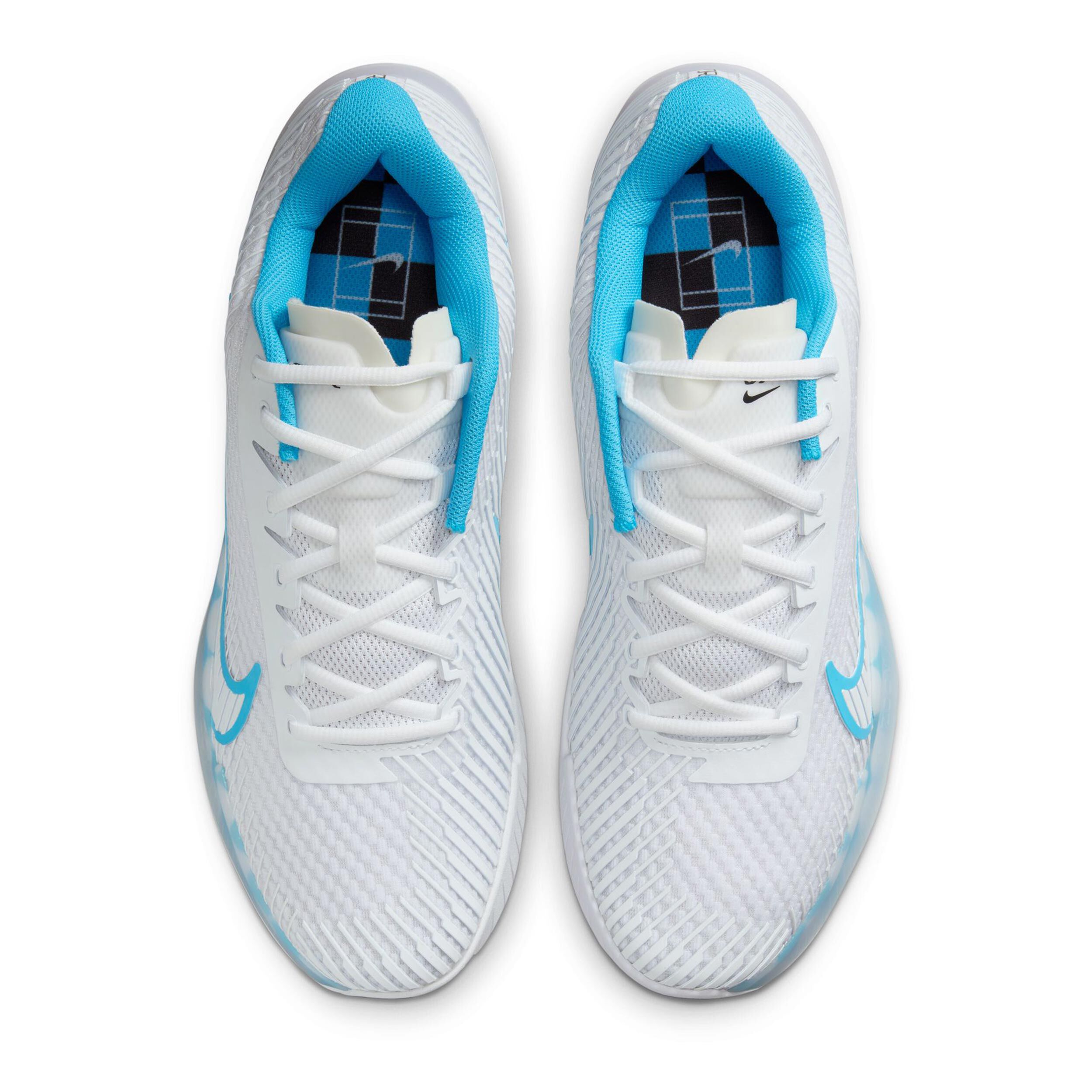 Nike Zoom Vapor 11 Chaussures Toutes Surfaces Hommes - Blanc , Turquoise