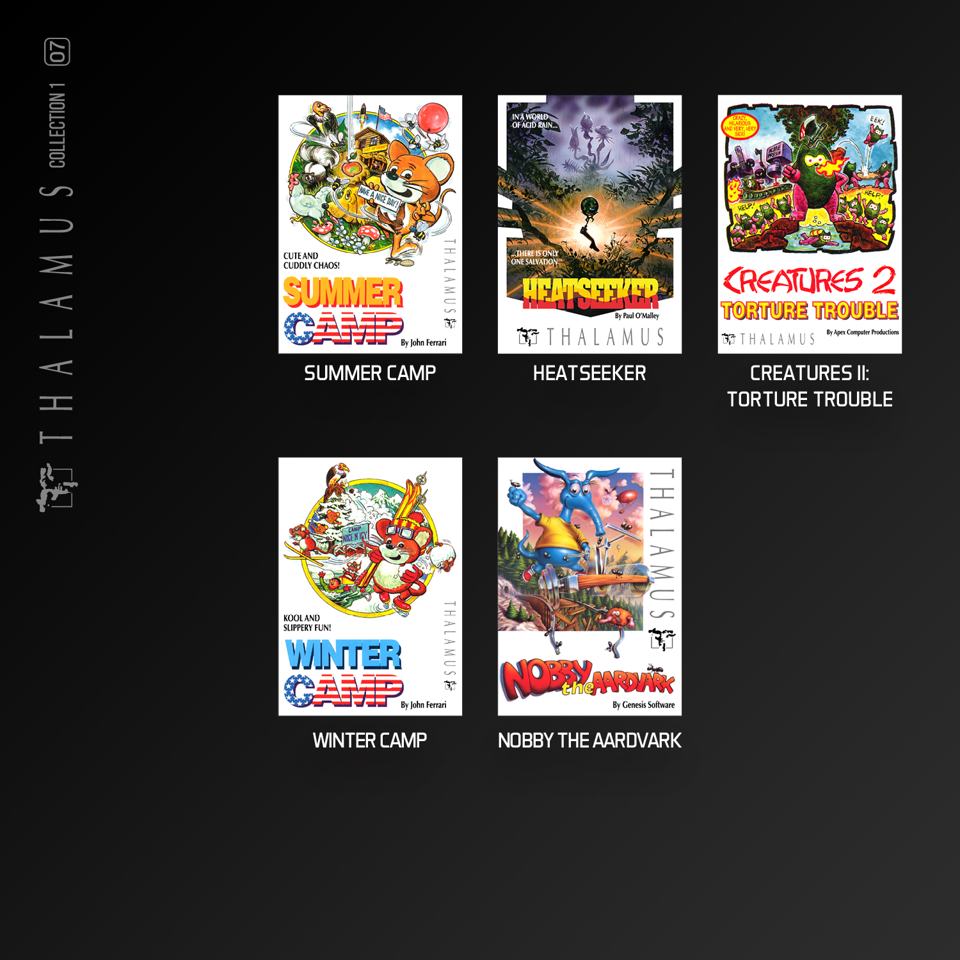 Blaze Evercade Thalamus Col 1- BLAZE TAB Plus