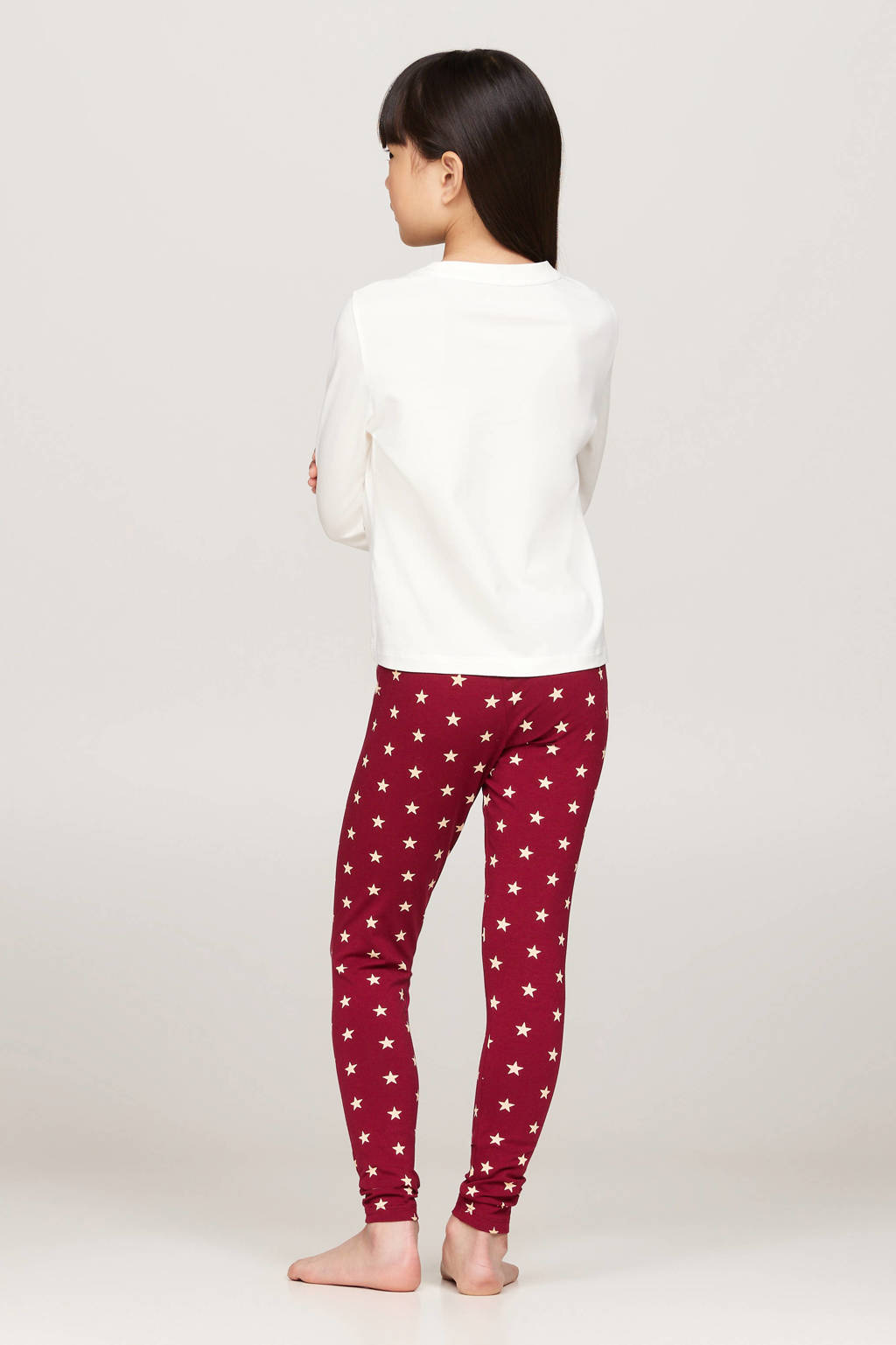 Tommy Hilfiger pyjamaset rood/wit