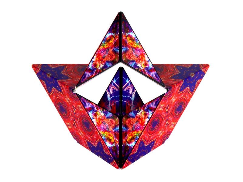 Shashibo Cube Fire Goddess – by Artist Jumbie Magnetischer Zauberwürfel