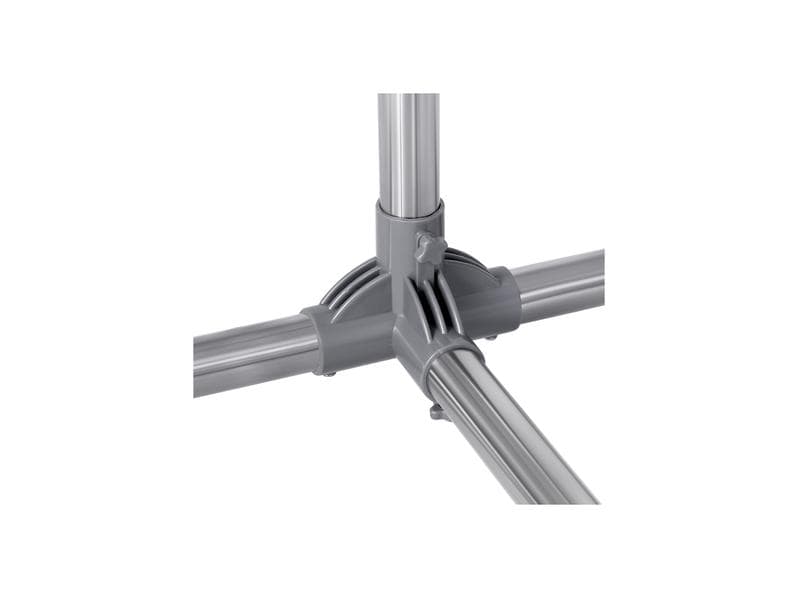 Songmics Garderobenständer 101 - 166 cm, Metall Ausziehbarer Kleiderständer