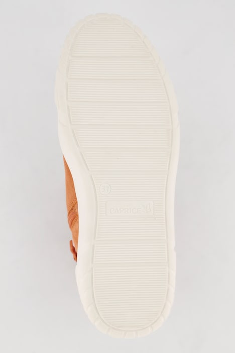 Caprice Leder-Sneaker, hoher Schaft, Zipper, Komfortweite