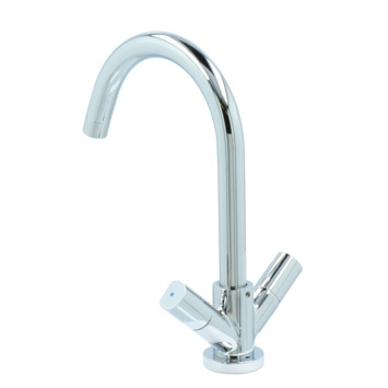Aqualino Fortore tweeknops keukenkraan chroom