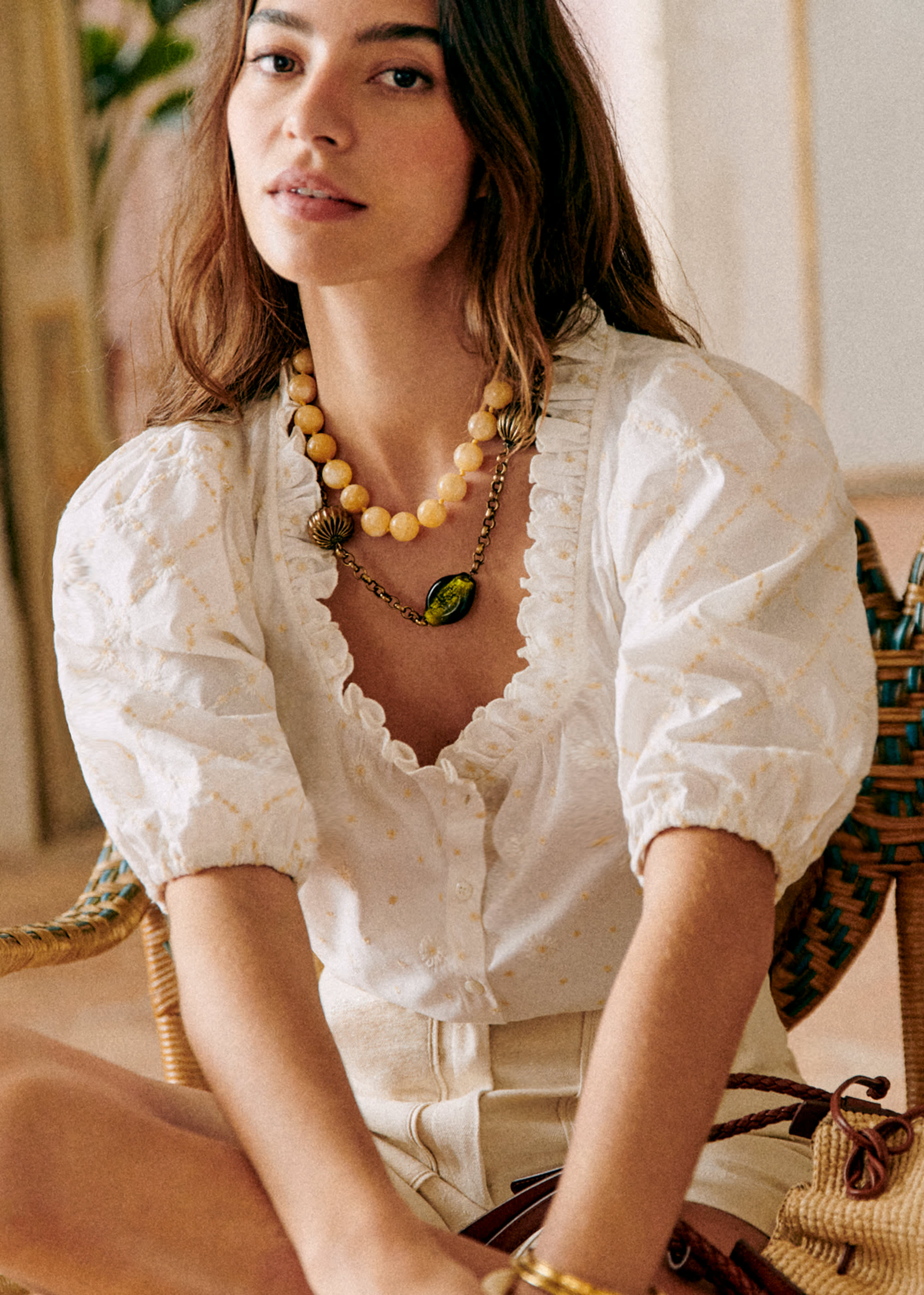 Collier Danae - Jaune - E-SHOP/BIJOUX Colliers 5905808