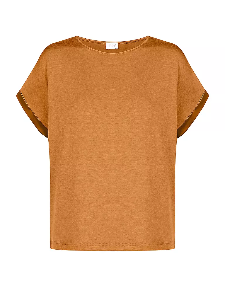 MEY T-Shirt PURE CHIC caramel apple camel