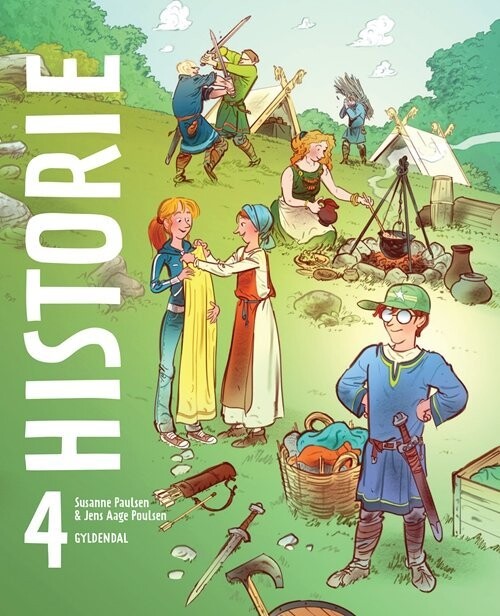 Historie 4 - Jens Aage Poulsen - Bog