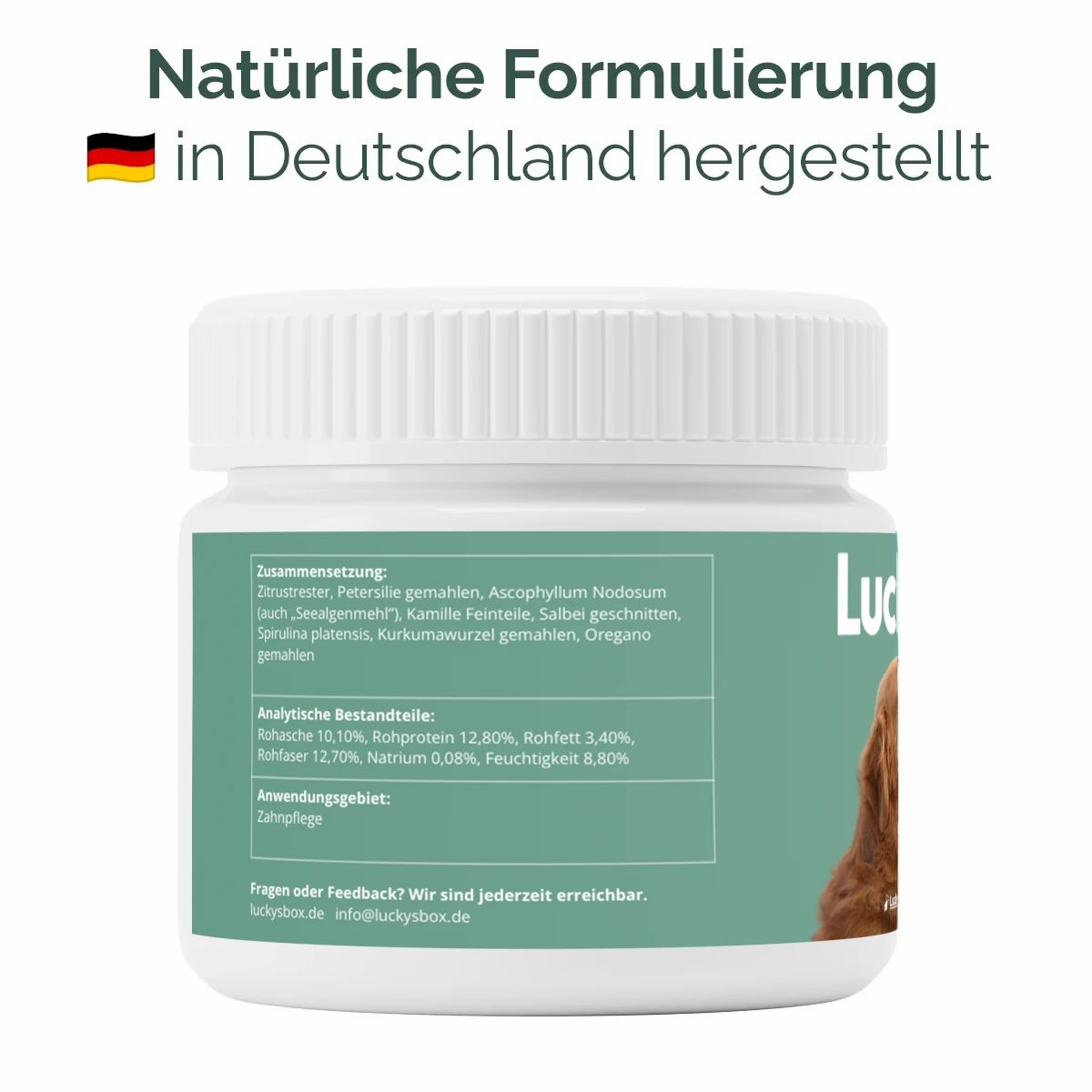 Luckys Box Zahnpflege-Komplex für Hunde