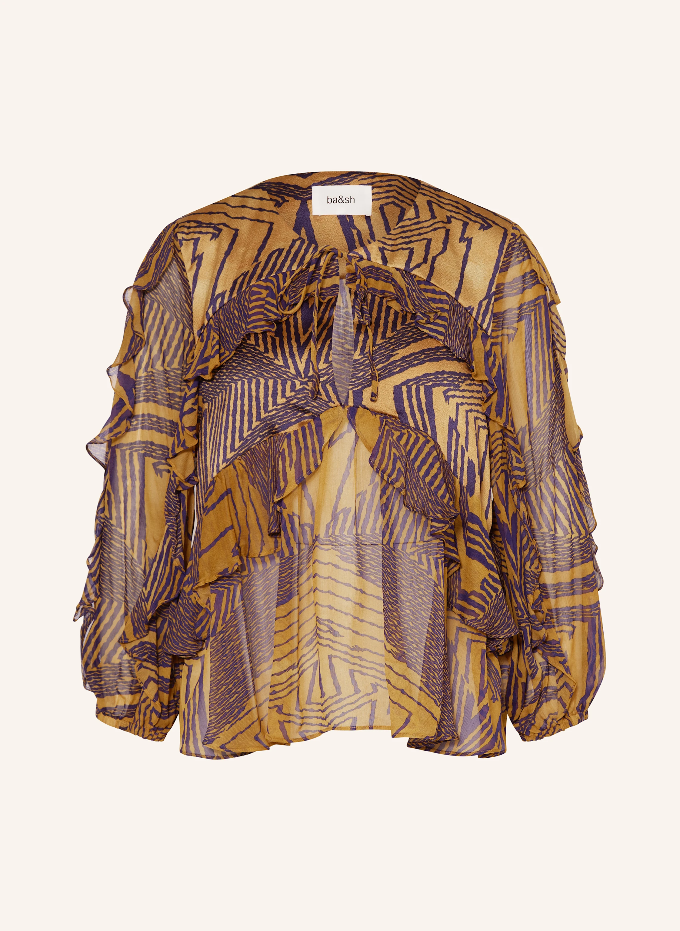 ba&sh Blusenshirt ANGELA mit Volants