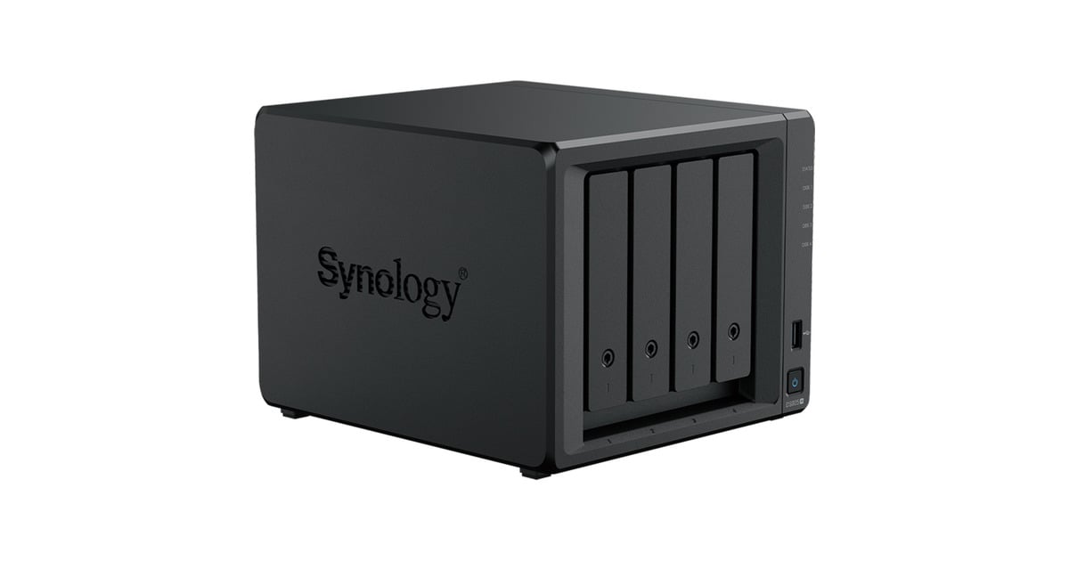 SynologyDiskStation DS925+ incl. 4x Synology HAT3300-4T 4 TB harde schijf nas  (Zwart, 2x 2.5GbE LAN, 2x USB 3.2 Gen 1)