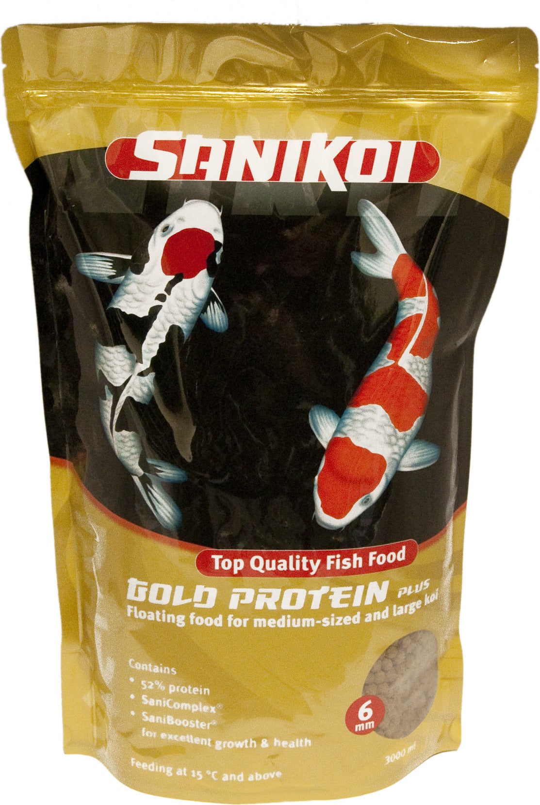 Velda visvoer SaniKoi Gold Protein Plus 6 mm 3 L
