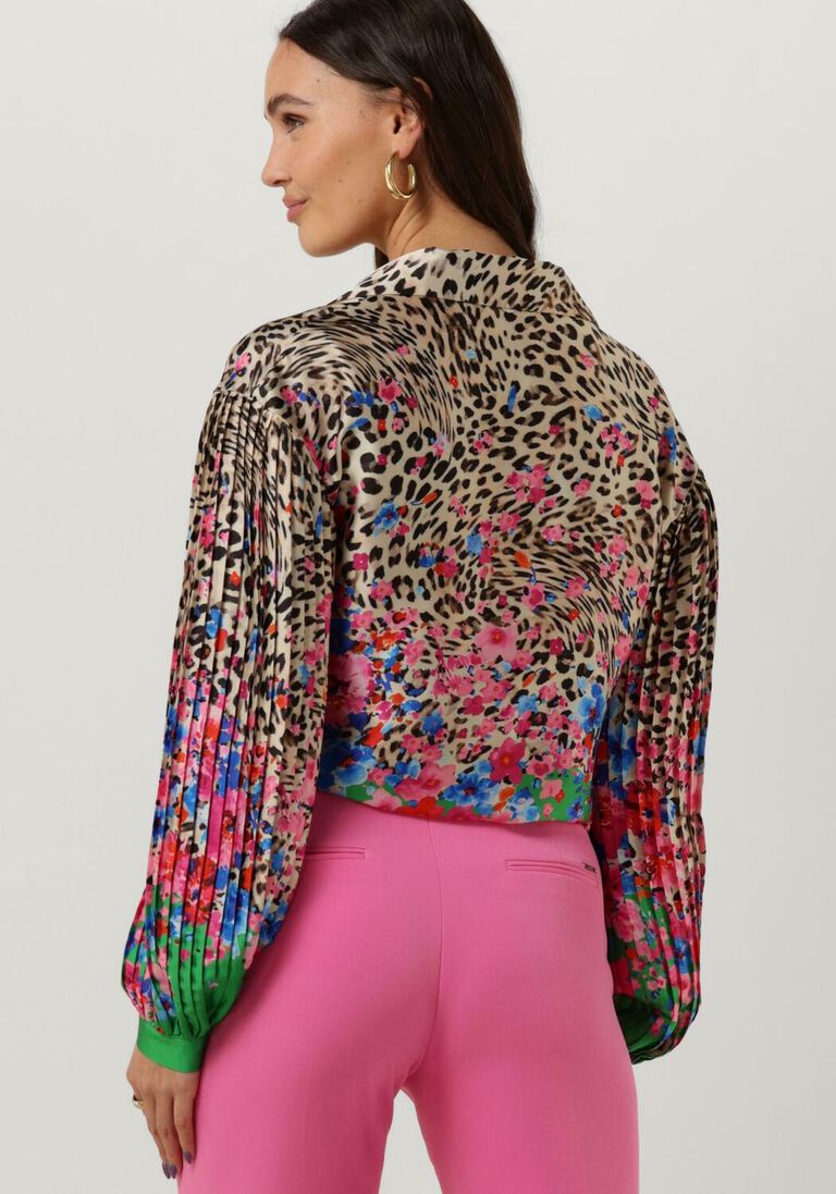LIU JO leopard liu jo blouse camicia ts m/l