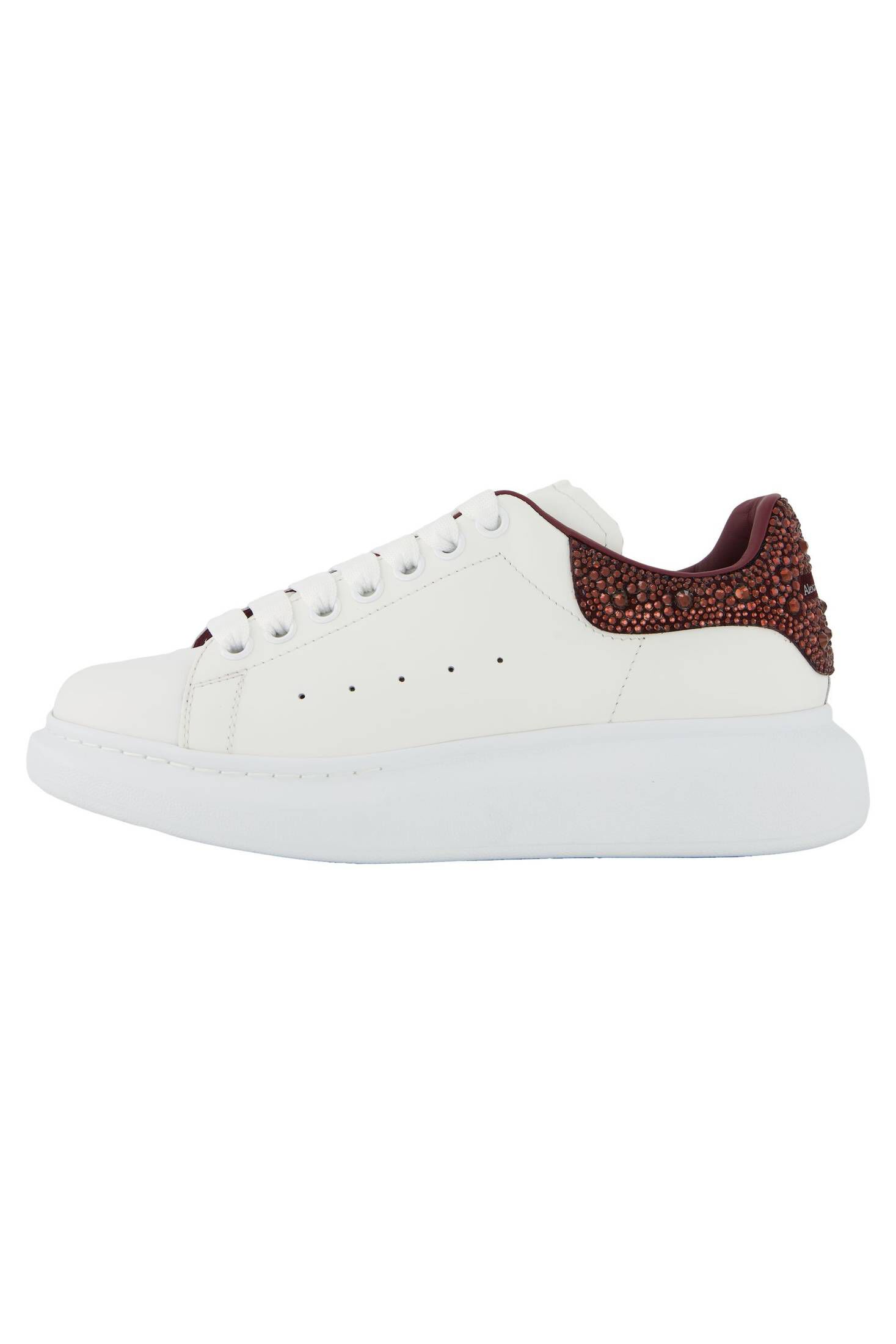 Alexander McQueen| Damen Sneaker BIG SOLE CRYSTAL aus Leder