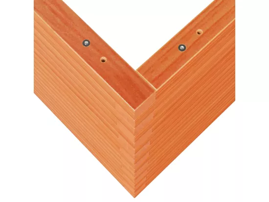 Jardinière bac lit surélevé bois marron 110 x 60 x 68.5 cm 02_0038443
