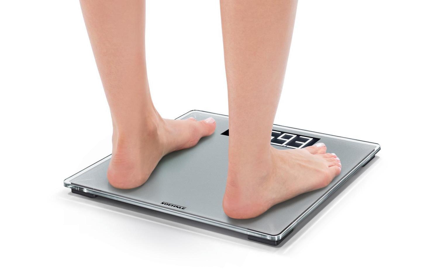 Soehnle Personenwaage »Style Sense Comfort 600 Silber«