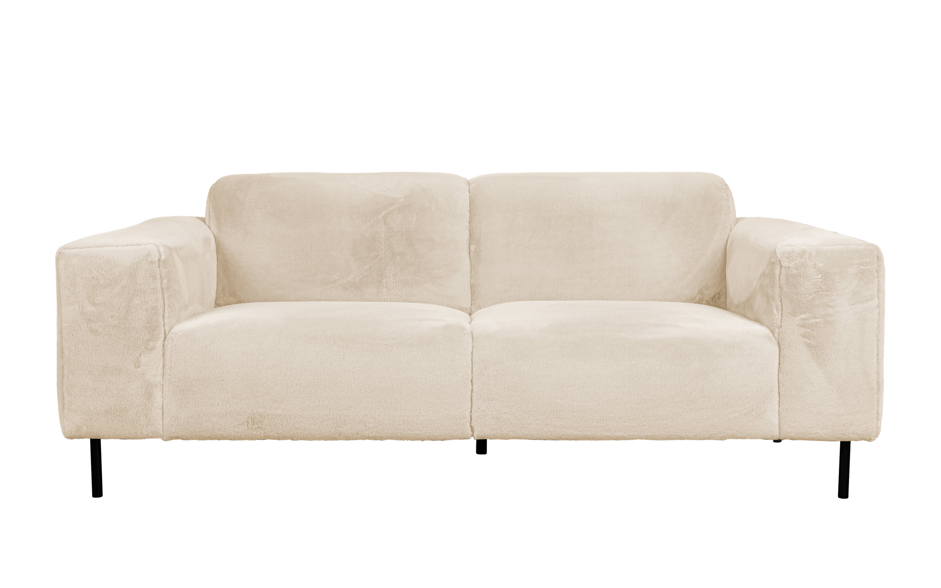 Sofa Sylvia Fur, cremefarbig