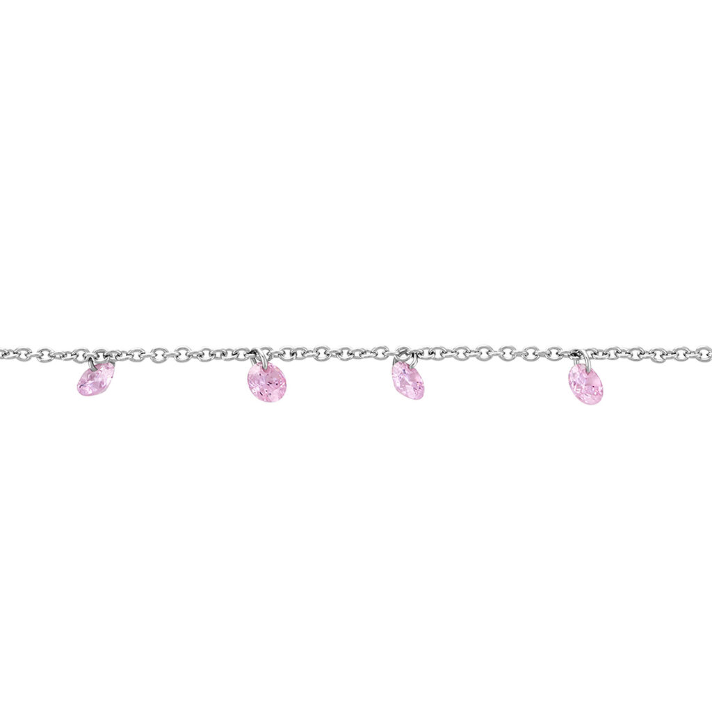 Bracelet Eartha Argent Blanc Oxyde De Zirconium