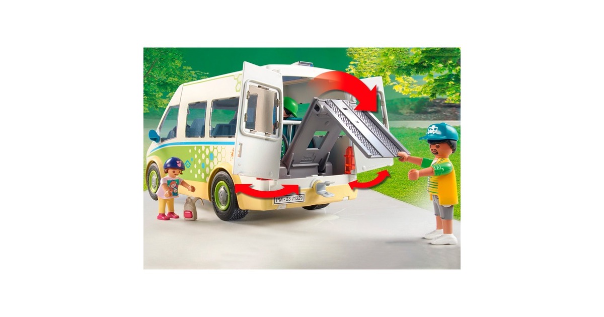 PLAYMOBILCity Life - Schoolbus Constructiespeelgoed  (71329)