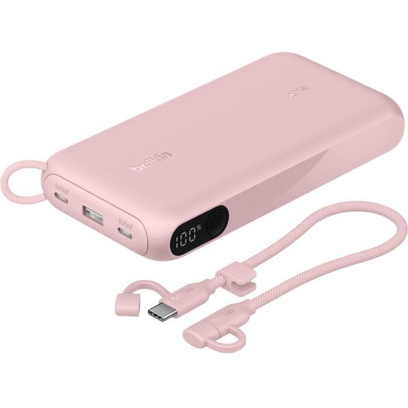Belkin BPB028HQPK banque d'alimentation électrique 20000 mAh Rose