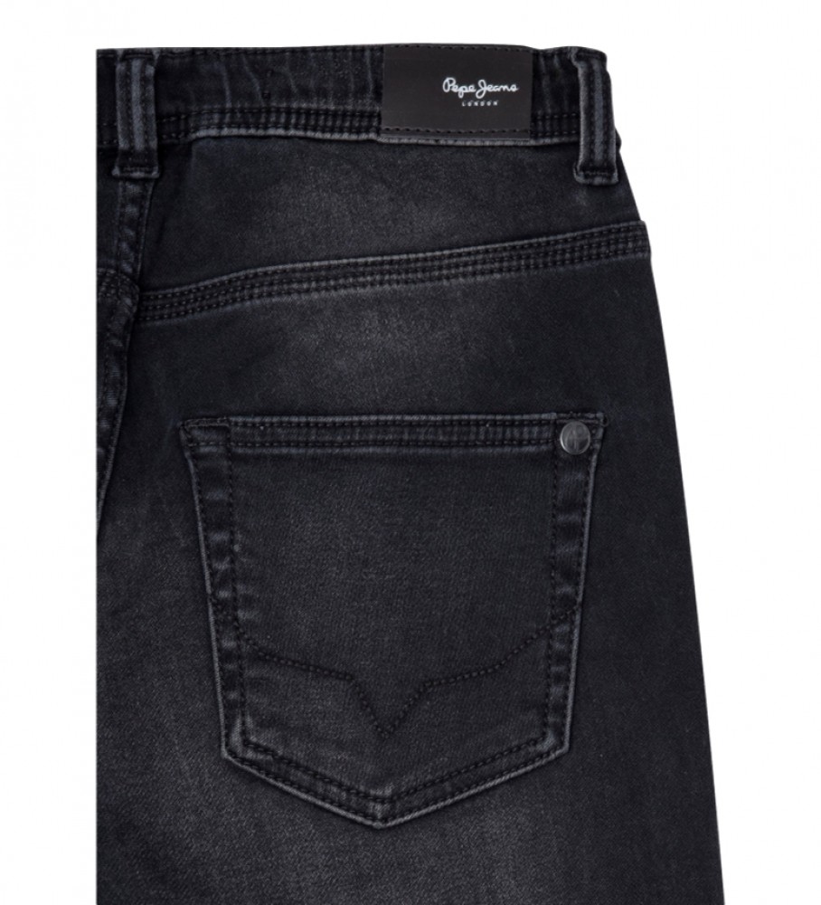 Pepe Jeans Jeans Archie corte relaxado preto