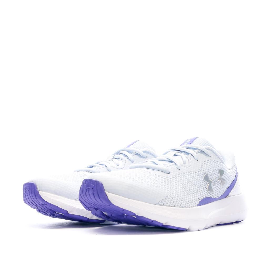 Under Armour Chaussures de Sport Bleu/Mauve Fille Under Armour Surge 3