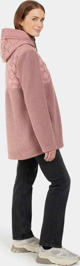 Didriksons Women's Bibi Full Zip Faded Wine