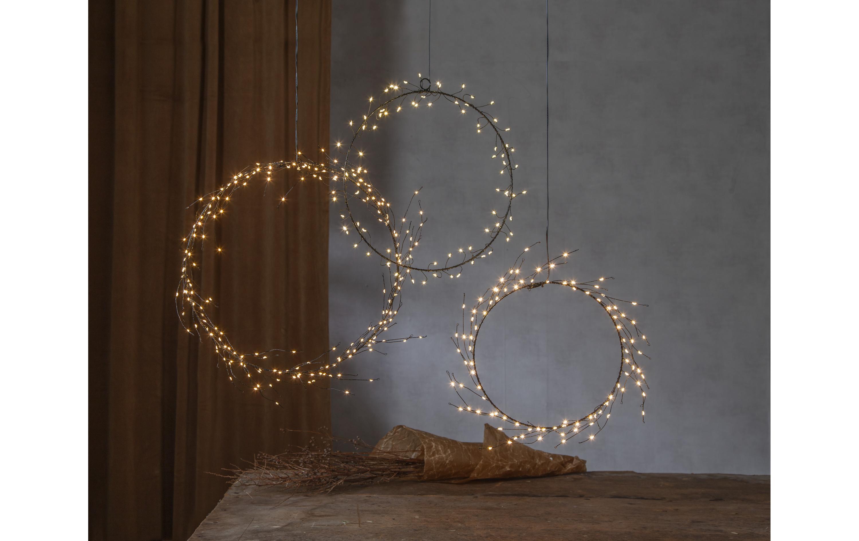 LED-Weihnachtskranz Nike 30 cm Ø IndoorFestlicher Leuchtkranz