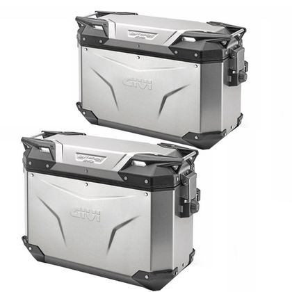 Valise Givi Trekker OutBack EVO Alu 48 litres Universel - Gris