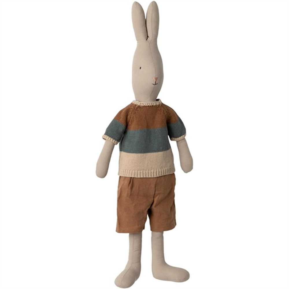 Kanin størrelse 4 Strik bluse og shorts