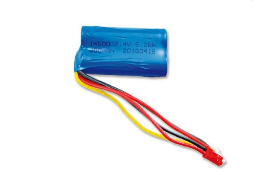 RC-Akku Li-Ion 800 mAh 7.4 V2S Li-Ion Akku mit JST BEC Stecker