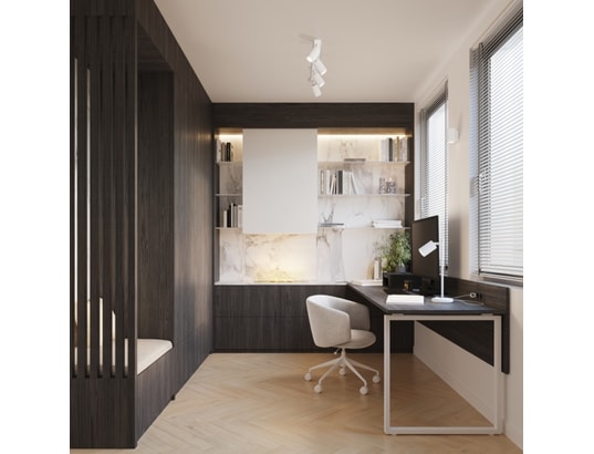SOLLUX LIGHTING - Lampe à poser karbon blanc