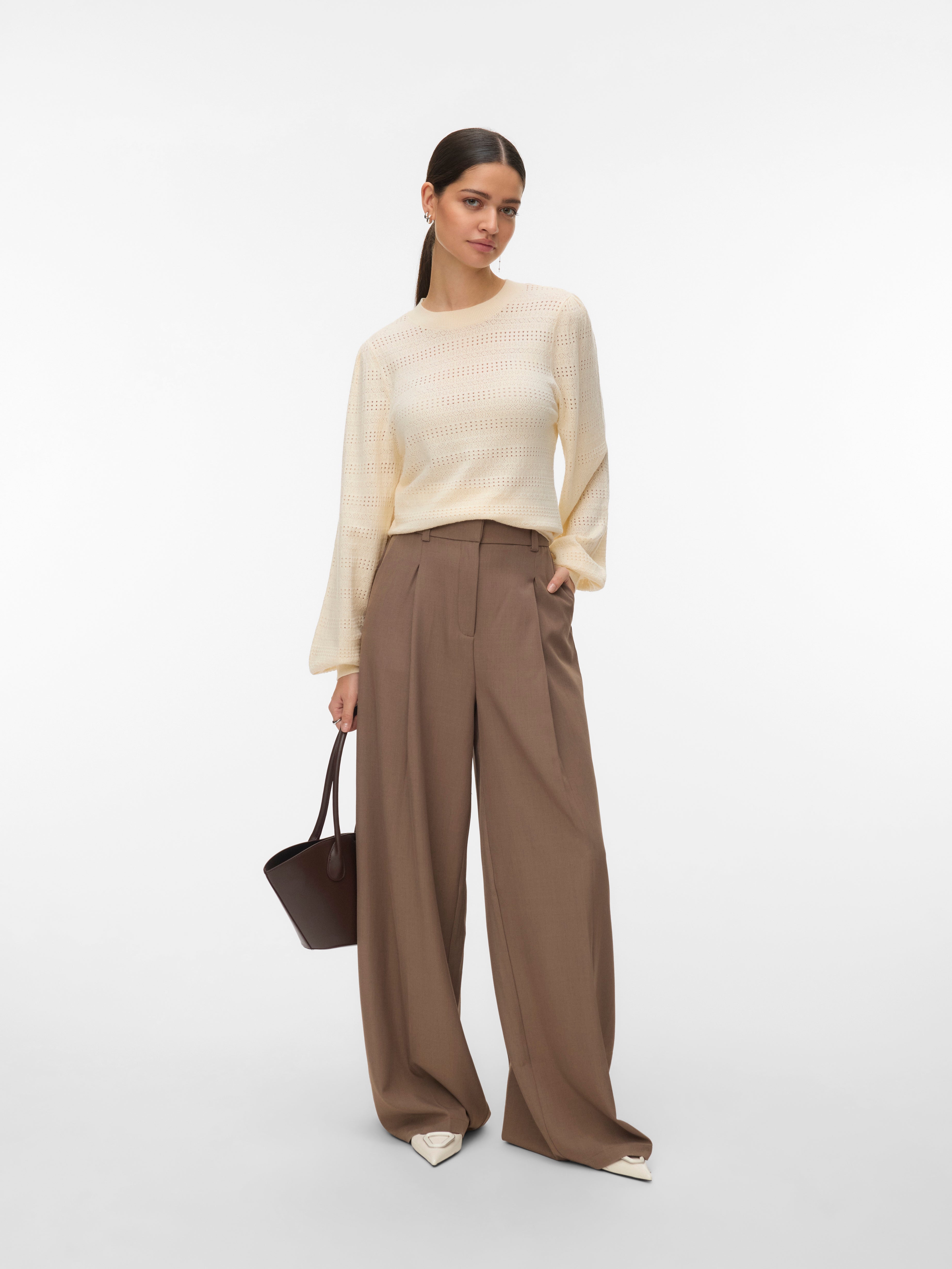 VMLIMONE Gebreide pullover