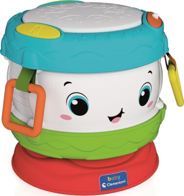 Interaktiv Tromme Til Børn - Med Musik - Clementoni Baby - 20 CM