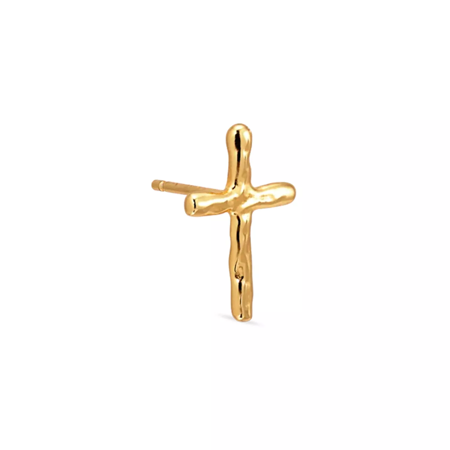 Jane Kønig Mary Stud Ørering Single 18 kt. Forgyldt Sølv MS-AW23-G