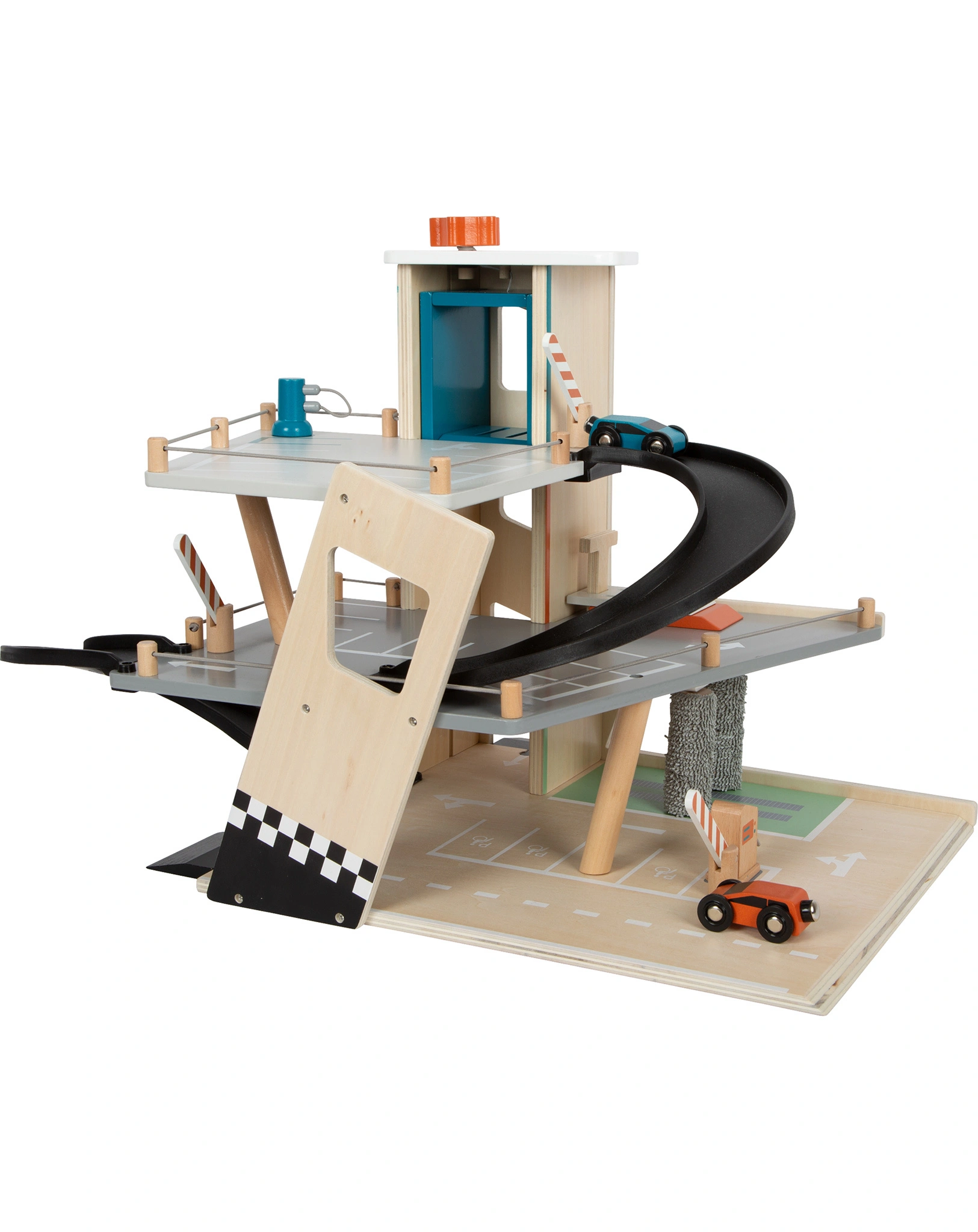 Parkhaus RALLYE aus Holz