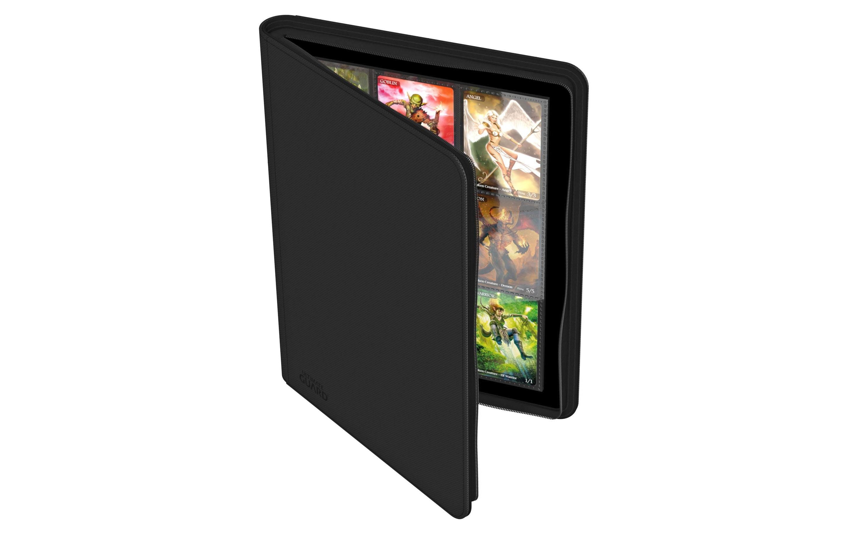 Karten-Portfolio ZipFolio XenoSkin 18-Pocket, schwarzHochwertige Kartenmappe