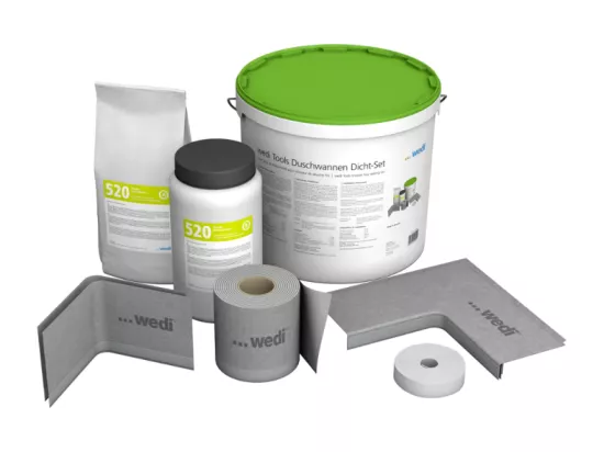 Kit d'étanchéité pour receveurs WEDI