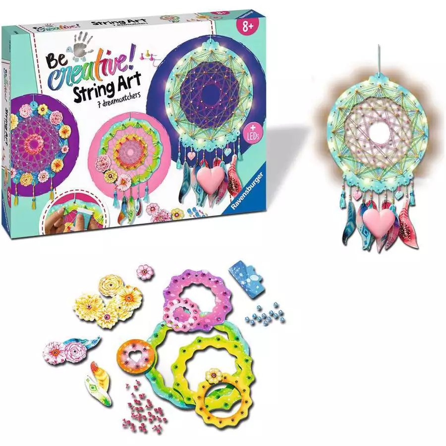 Ravensburger BeCreative String Art Dreamcatcher bunt