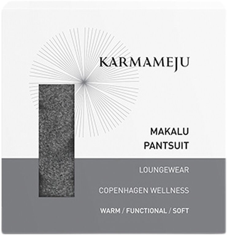 Karmameju Skincare Makalu heldragt koksgrå Koks grå
