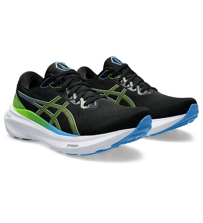 ASICS GEL-KAYANO 30 1011B548 BLACK-ELECTRIC-LIME