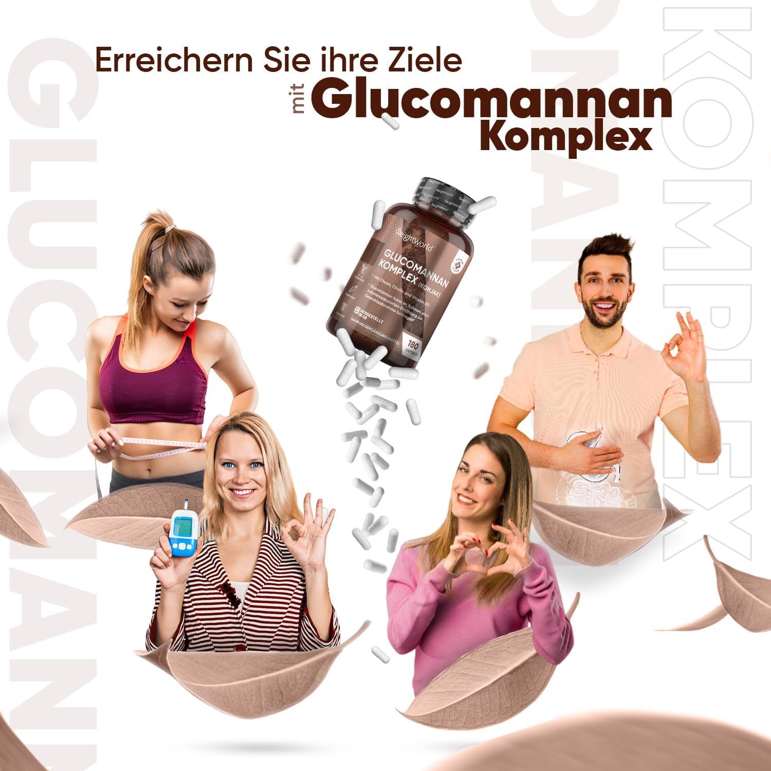 WeightWorld Glucomannan Komplex - Konjak