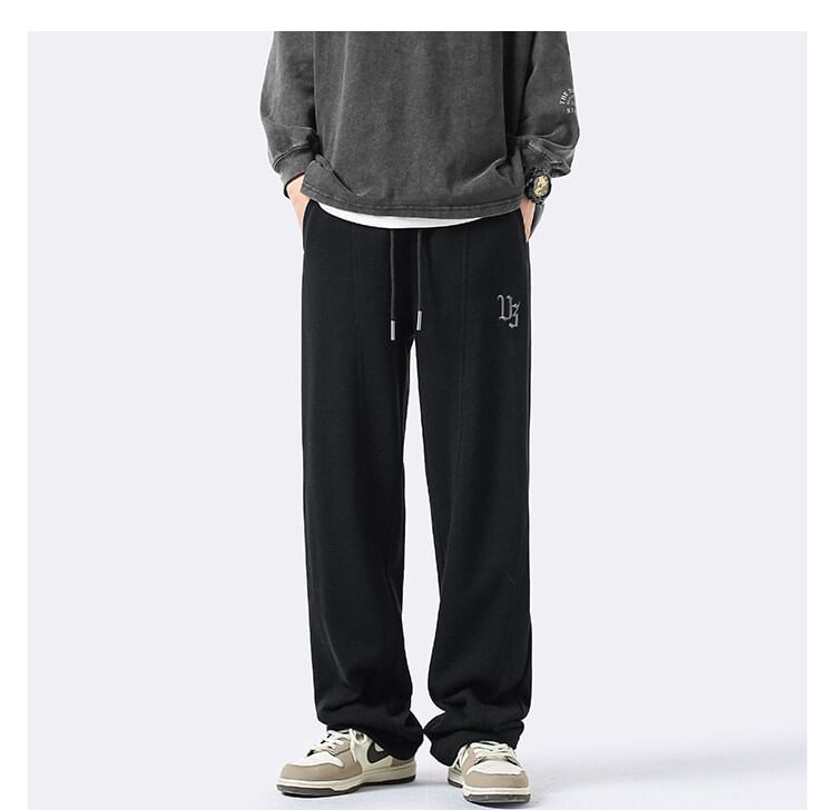 Juku Girls - Hoge taille effen rechte broek