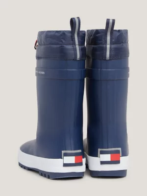 Botas de chuva com cordão ajustável